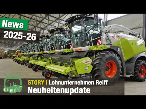 Lohnunternehmen Reiff - Neuheiten- & Newsupdate 2025-26 | Drohnen, Biomasse-Hacker, Fendt Traktoren