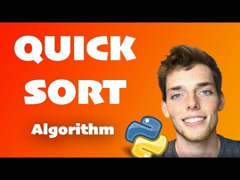 Quick Sort Algorithm Explained (Full Code Included) - Python Algorithm Series for Beginners