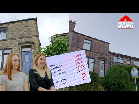 Bought over budget - Can they flip it and make a profit? | Renovation |The Great House Giveaway