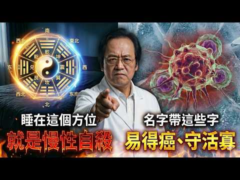 【倪海厦警告】睡在這個方位就是“慢性自殺”！名字帶這些字易得癌、守活寡？這不是迷信，是物理學的生死局！