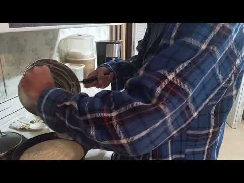 Making biscuit bread my way