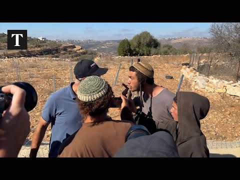 Israeli Settlers Attack Palestinian Olive Harvesters In The West Bank