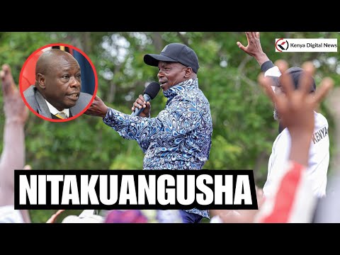 GACHAGUA WACHANA NA MIMI, Angry DP Kindiki and his alliesTerrify Rigathi as he Roars in Mbeere North