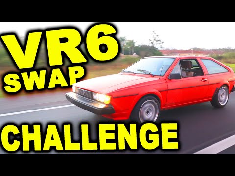 VR6 Engine Swap in a VW Scirocco ~ 3 Day Swap Challenge