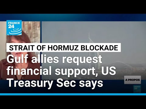 Gulf allies have requested financial support, US Treasury Secretary says • FRANCE 24 English