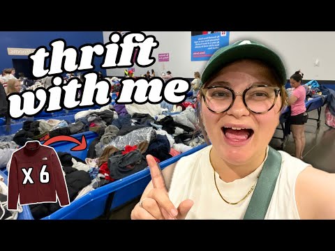 66 ITEMS FOR $110 ๐ Thrift With Me in The Goodwill Outlet!