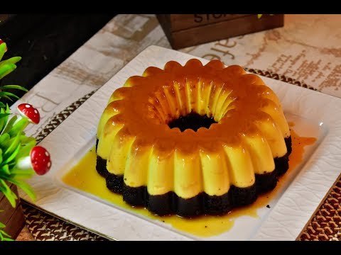 كيكة الكريم كراميل (قدرة قادر) بااسهل وابسط طريقه..  من اطيب والذ الوصفات لاتفوتكمCream Caramel Cake