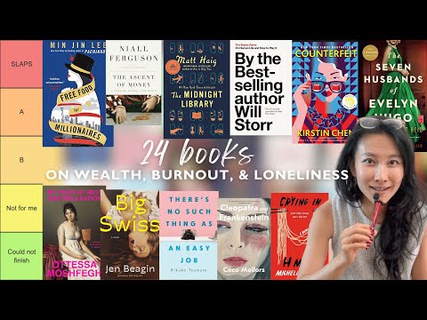 Rating every book I read this year | on WEALTH, BURNOUT, and LONELINESS
