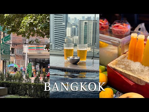 방콕여행 vlog. ep.1 철저히 루틴 지키는 여행 | 짜뚜짝시장,솜분씨푸드,터미널21,빙수,1일1수영•마사지•망고