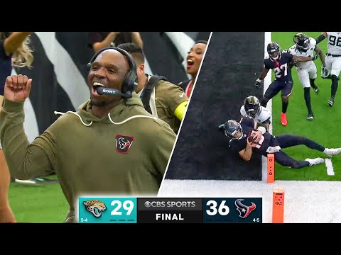 UNREAL ENDING to Jaguars vs Texans | Week 10