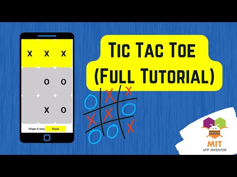 Tic Tac Toe in MIT App Inventor (No Extensions) | MIT App Inventor Tic Tac Toe Game (Full Tutorial)