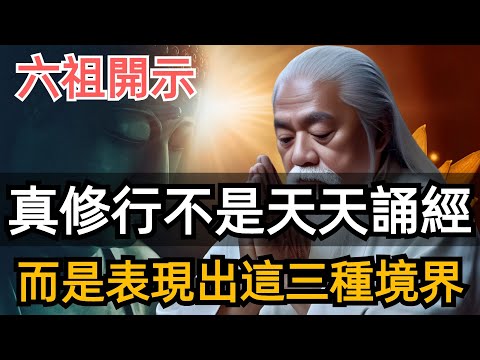 True cultivation is not about reciting sutras every day, but about demonstrating these three realms