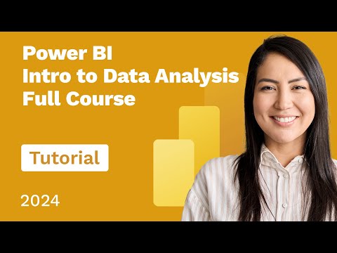Power BI Intro to Data Analysis Full Course Tutorial