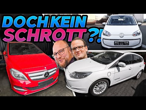 Erwartungen ÜBERTROFFEN?! - Ford Focus Electric, VW E-UP & Mercedes B 250E - E-Autos unter 10.000€!