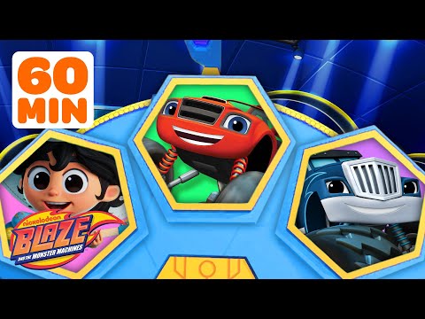 Spin the Blaze & Kid Cowboy Wheel: Rescue Missions & Races! #1 🚗💨🤠 | Blaze and the Monster Machines