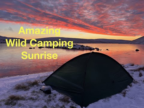 Amazing Wild Camping Sunrise