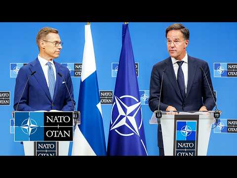 NATO Secretary General with the President of Finland 🇫🇮 Alexander Stubb, 08 OCT 2024