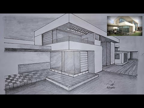 Arsitektur 3 - Cara Membuat Sketsa Rumah