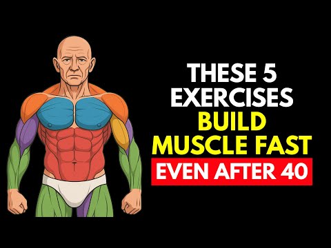 The 5 ONLY Exercises Men Over 40 Need to Build Muscle and Force Their Body to Grow