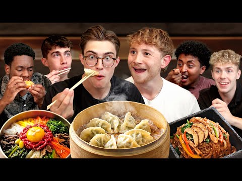 British College Students Try Korean Frozen Food!