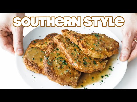 Southern Fried Pork Chops Recipe + Pan Gravy