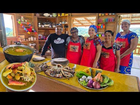 CENTOLLA. El Caldo que Hizo que Nena Abrazara a La Doña. COMIDA TIPICA DEL CAMPO