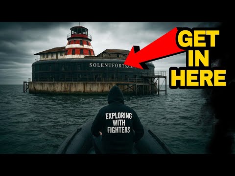 The Floating Hotel Abandoned at Sea | £7,000,000 Sea Fort No Mans Portsmouth