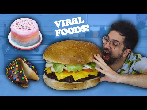 I Tried the Craziest VIRAL Internet FOODS