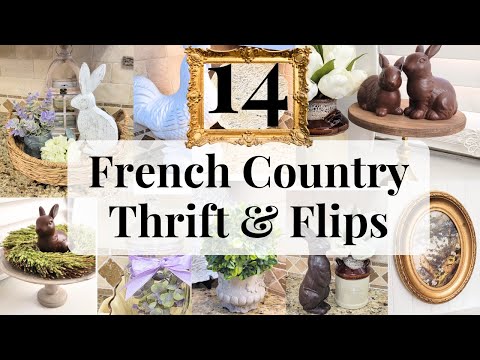 Thrift & Flip 14 New Cottage and French Country Decor Pieces