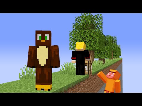 I Turned Our Minecraft World into a Perfectly Straight Line