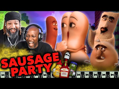 Is This Even LEGAL to Animate? | SAUSAGE PARTY -  First Time Watching