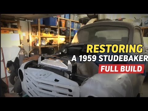 Restoring A 1959 studebaker pickup exhaust and cooling system today