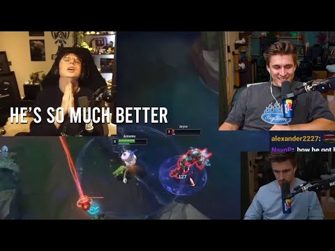 Ludwig Reacts To Ceadrel Reviewing His Gold League Gameplay