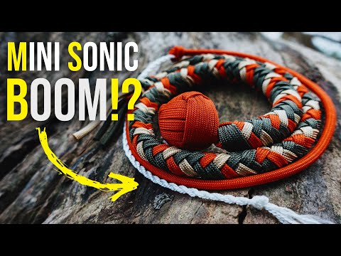 Can I BREAK The Sound Barrier With A Monkey's Fist Snake Whip?