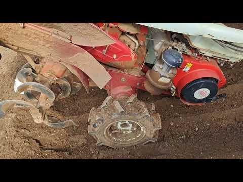 고추두둑 한번에 만들기위한 관리기 개조방법 010~5323~1245