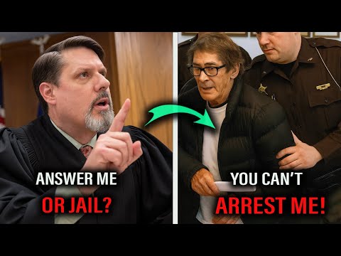 Cocky Sovereign Citizen Challenges Court Authority—Judge Sends Him Straight to Jail!