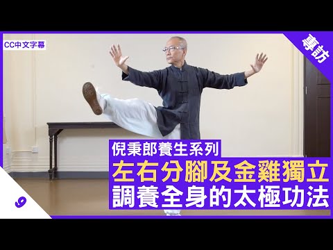 左右分腳及金雞獨立 調養全身的太極功法 - 鄭丹瑞《健康旦》#倪秉郎 #太極 Part 8 (CC中文字幕)