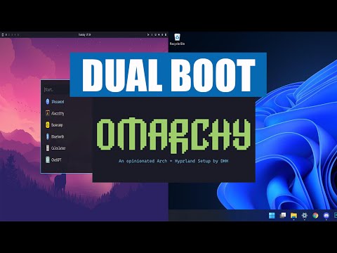 How to dual boot omarchy and windows 10/11 ( Updated Method) best limine and btrfs
