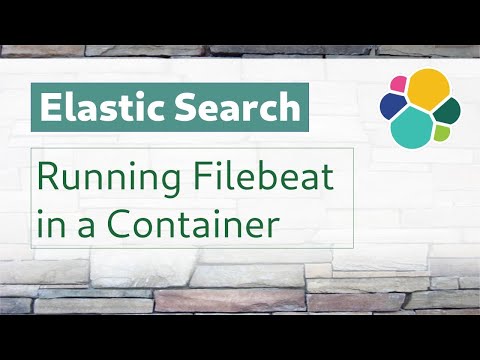 [ ElasticSearch 15 ] Elastic Stack | Running Filebeat in a container