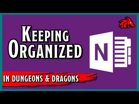 D&D Organization | Keeping Four Games Organized with OneNote
