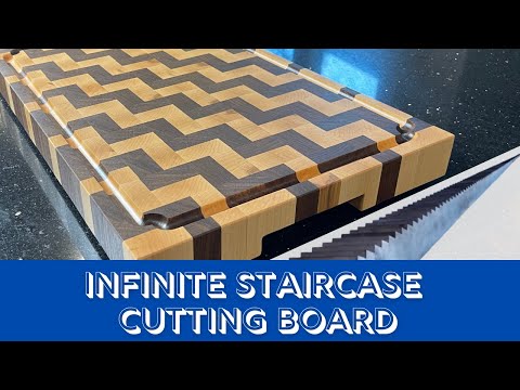 The Infinite Staircase Cutting Board