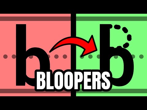 Ranking Letters by How Easily You Can Capitalize Them (Bloopers)