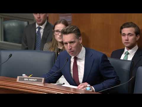 Doctor REFUSES to answer Senator Hawley's simple question: "Can men get pregnant?”