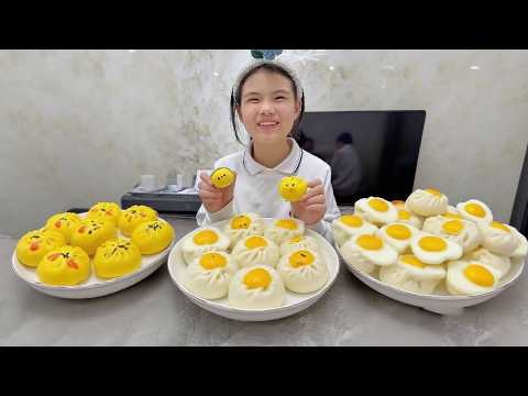 学渣女儿帮妈妈做包子，这都能让她玩出花样！可真是骨灰级打游戏选手！【超级捣蛋姐妹】