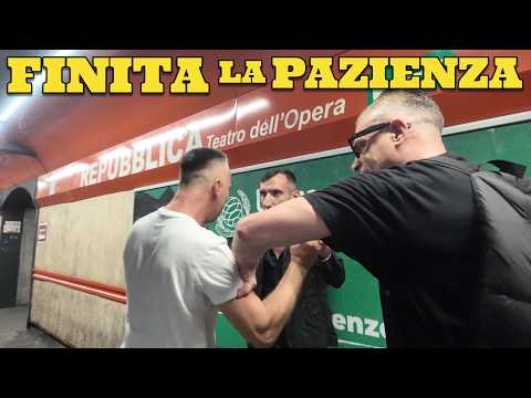 Thieves in the Rome Metro: My Patience Is Over!