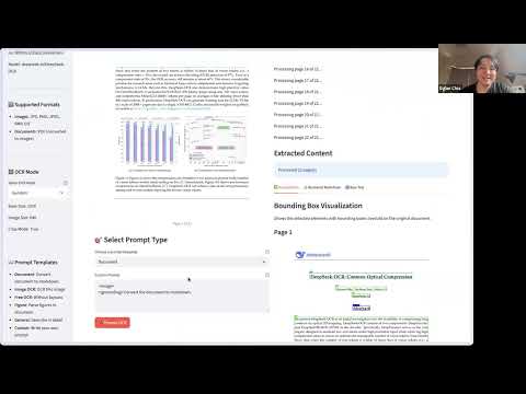 DeepSeek OCR (ft. Dylan Chia) - Using compressed image of text is shorter context than text itself?