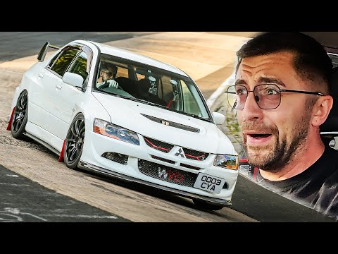 Lancer EVO FROM HELL Spitting Flames🔥 // Nürburgring