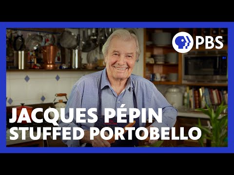 Jacques Pépin Makes Shrimp-Stuffed Portobello | American Masters: At Home with Jacques Pépin | PBS