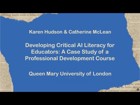 EmpowerED S3W9 - Developing Critical AI Literacy for Educators