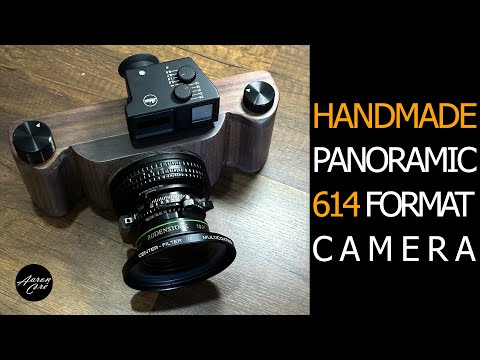 (DIY) Handmade Panoramic 614 Medium Format Camera, Justino614